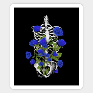 Rib Cage Floral 10 Sticker